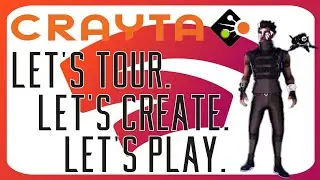 STADIA GAME: CRAYTA. Let's Tour. Let's Create. Let's Play. (In Basic Mode w/ Controller)