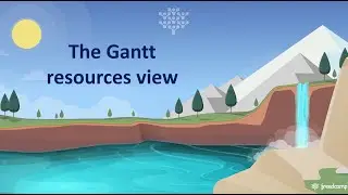 Freedcamp Gantt - resources view