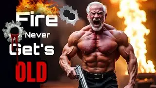 Aag🔥 Kabhi Budhi Nahi Hoti-muscle building-strength Gaining #agelessbeauty #bodybuilding #gym