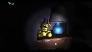Nightmare Freddbear Death || TGA Speedrun 43.96