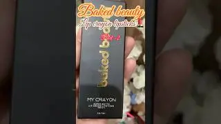Baked Beauty crayon lipstick review #lipstickforindianskintone #lipstickswatches #lipstick