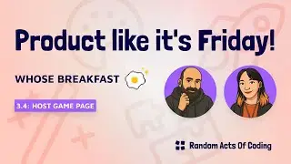 Building Whose Breakfast with Nuxt and MongoDB - Product like it’s Friday 🎉🚀 -