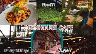 Review of Open House Cafe|| Best Cafe in CP|| Is it budget Friendly??✨