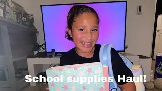 School Supplies Haul! ✂️📚🎓✏️📓