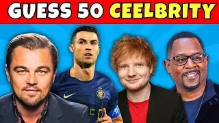 Guess The Celebrity Quiz: 50 Famous People in 5 Seconds