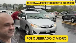 ELE ESTAVA MORRENDO DENTRO DO CARRO NA FILA DO SEM&Aacute;FORO.