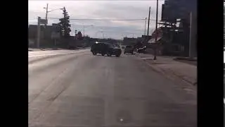 Dumb Driver Alert, Cheyenne, Wyoming: Unsafe Left Turn