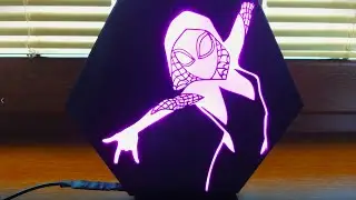 RGB LED Ghost Spider