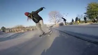 Gopro Hero 4 (silver) test. Skateboarding - Verwood.