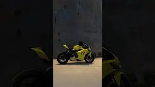 Yellow ducati panigale v4#ducatipanigalev4#ducatipanigale#panigalev4#shortvideo #shorts