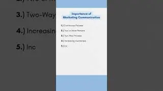 Importance of Marketing Communication | Student Notes |