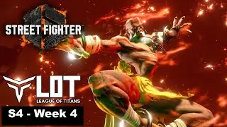 League Of Titans (LOT): Street Fighter 6 - Season 4 Week 4 (C Viper, Dhalsim, Chun Li, AKI) SF6