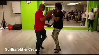 Bachata lesson @ Suriharold & Crew in Rotterdam.