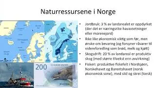 Geografi - Naturressursene