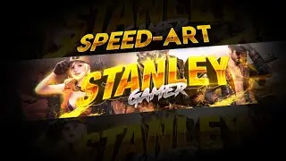 Speed-Art Banner Free Fire Para STANLEY GAMER Ps Touch / Photoshop