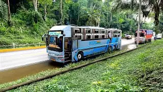 Volvo Bus Convoy Rash Driving On Indian Road🚌 | Euro Truck  Simulatior 3