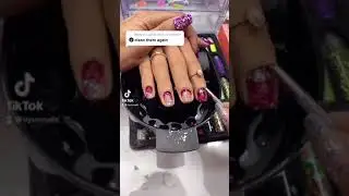 Deep Cleaning out Cuticles *sensitive content* Oddly Satisfying Fake #shorts #nails #satisfying