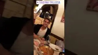 Michela Persico, Daniele Rugani: cena e spaghetti a Roma!