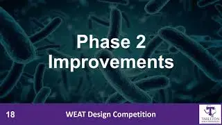 2020 WEAT Student Design Competition - Tarleton State University Final Presentation