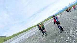 Glacier tour, Canoes, Cold plunge