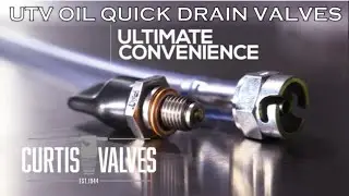 NEW ATV & UTV Quick Drain Valves for Fast & Convenient Oil Change Service