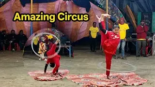 Amazing Circus Girl Hula Hoop Skills! 🤸&zwj;♀️ বিস্ময়কর হূলা হুপ খেলা | Incredible Talent Show