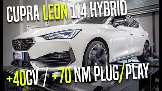 CUPRA LEON / FORMENTOR 1.4 TSI IBRIDA 245cv: CENTRALINA AGGIUNTIVA POWERKING BT2 + TEST BANCO PROVA!