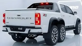 2026 Chevrolet S10 Z71 6×6 – 6 Wheels, Extreme Power & Off-Road Beast