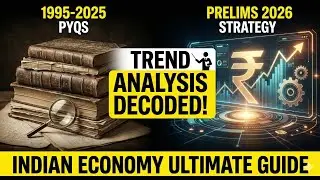 UPSC Economy PYQ Marathon 1995-2025: Decode 30 Years Trends for Prelims 2026 by Sharad Sir