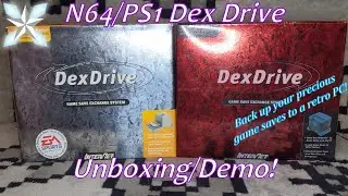 N64/PS1 Interact Dex Drive Unboxing & Demo!