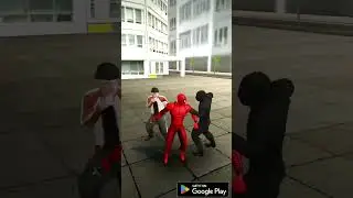 Flying Rope Hero Man Spider