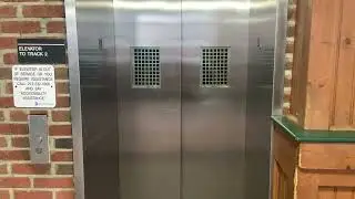 Elevator to track two at the Poughkeepsie train station Poughkeepsie NY