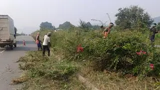 Highway maintenance video #vlog video national highway authority of India