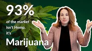 93% of smokables in the market are NOT Hemp - they're Marijuana 🤯