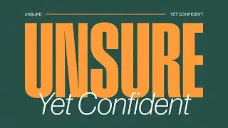 Unsure Yet Confident //Pastor Damon Magee //12/28/25