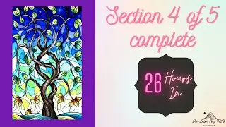 Got2dot Stained Glass Tree Section 4 Process