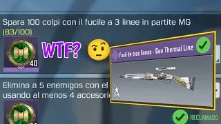Spara 100 colpi con il fucile a 3 linee in partite MG &iquest;Que? - COD Mobile