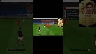 knuckle ball free kick with different versions of Ronaldo #eafc24 #pes2017 #football @herzy002