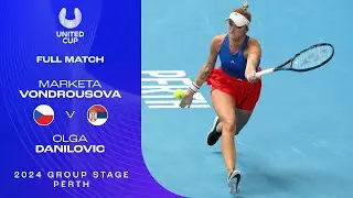 Marketa Vondrousova v Olga Danilovic Full Match | United Cup 2024 Group E