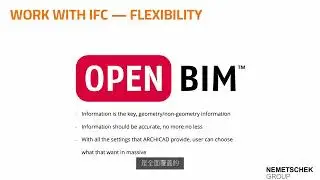 Open BIM File Conversion &ndash; Archicad
