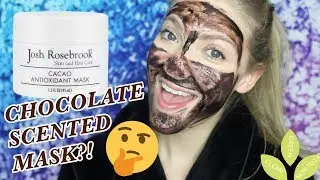 Josh Rosebrook Cacao Antioxidant Face Mask Review + Demo | Clean, Green and Non-Toxic Beauty