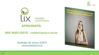 ISO 9001:2015 Comentada e Dicas - Fascículo 1