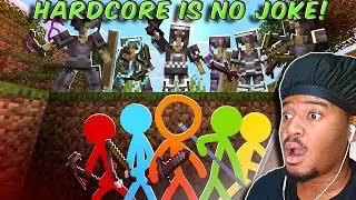 Алан Беккер: Хардкорная охота на людей &mdash; короткометражки &laquo;Анимация против Minecraft&raquo;, эпизод 37. ...