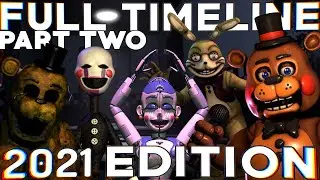 Five Nights at Freddy&rsquo;s: FULL Timeline 2021: Part 2 (FNAF Complete Story)