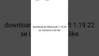 download do Minecraft 1.19.22