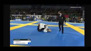 DOUGLAS GUNCET vs LUCA CARDANO CRIPPA 2022 European Jiu-Jitsu IBJJF Championship
