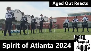 Spirit of Atlanta Drumline 2024 || Aged Out Reacts с TJ Choquette