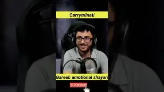 Gareeb emotional shayari On carryminati stream 🥺#carryminati #gareeb #shorts #carryislive