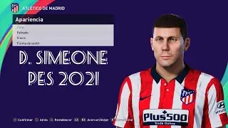 Diego Simeone - eFootball Pes 2021 SEASON UPDATE