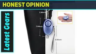 `Personal Alarm for Women: Ultimate 140DB Self-Defense Keychain with LED Light